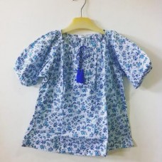 Ariele tassel dress - China Blue
